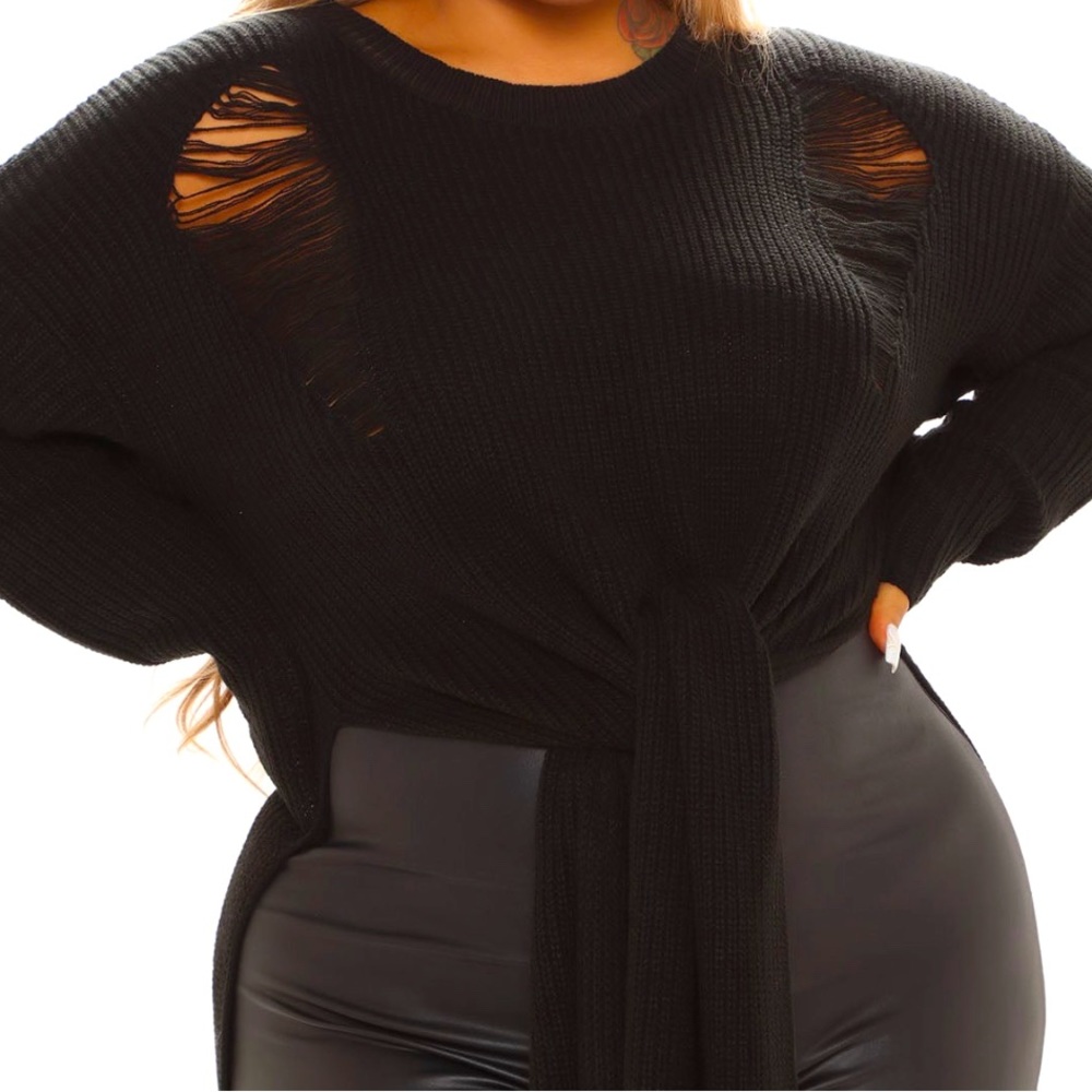 Kira Tie Sweater
